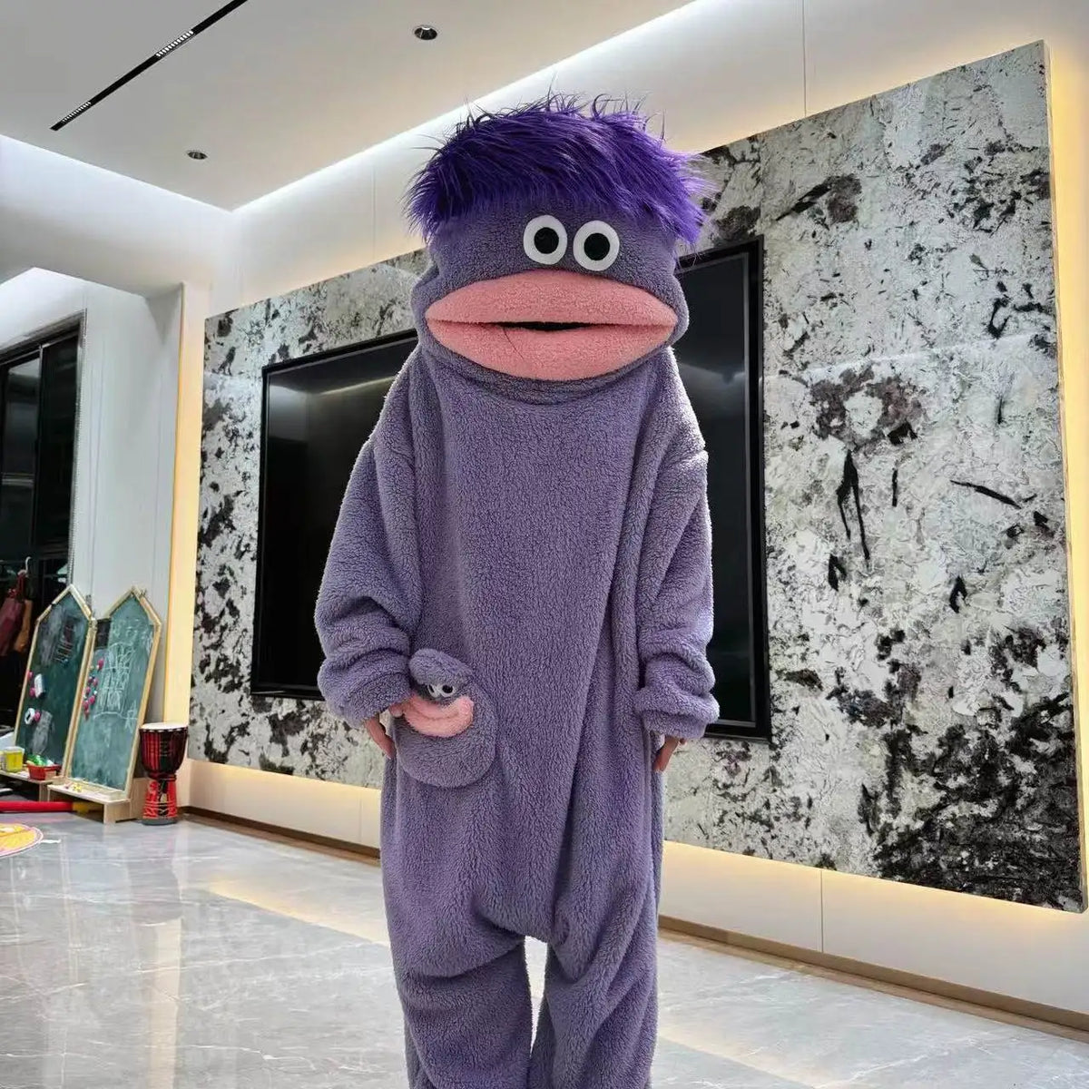 Oversized Cozy Novelty Pajama Robe