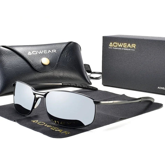 Retro Polarised Mirror Sunglasses - Brooksandezra