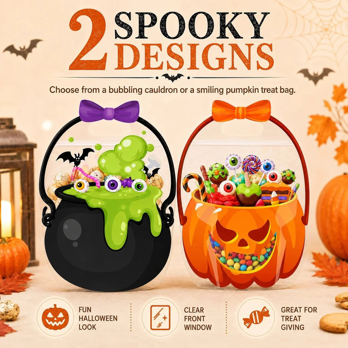 🎃Halloween Goodie Bags-Trick or Treat