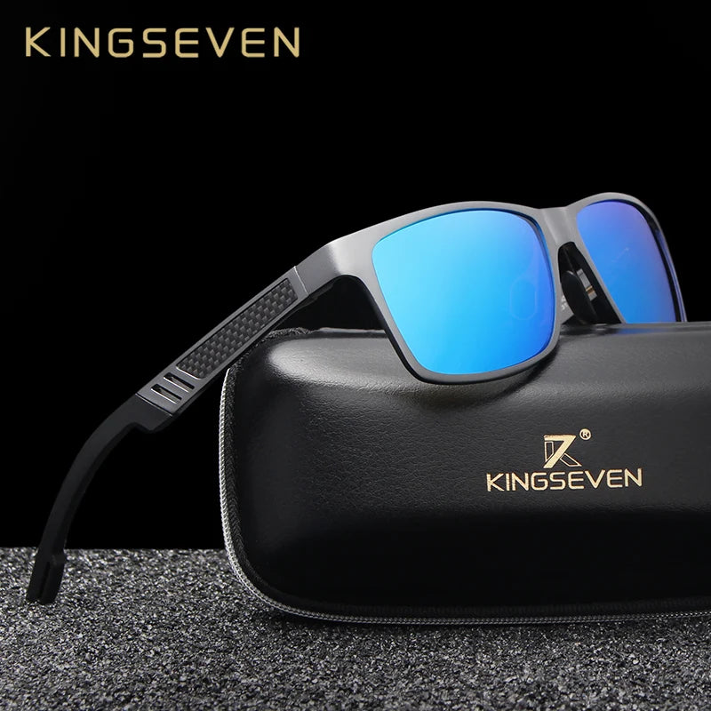 Polarized Rectangle Sunglasses - Brooksandezra