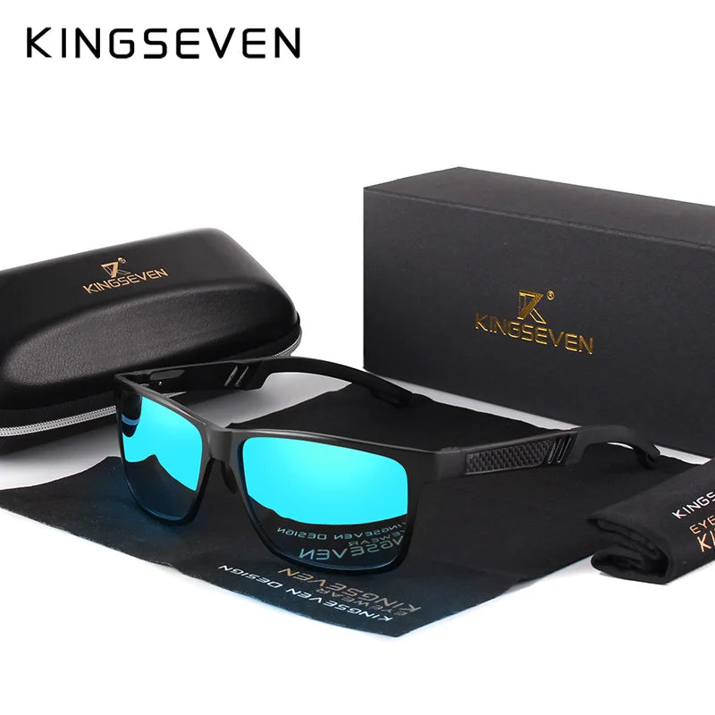 Polarized Rectangle Sunglasses - Brooksandezra