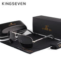 Polarized Aviator Sunglasses – Coated Lens Aluminium Men's - Brooksandezra