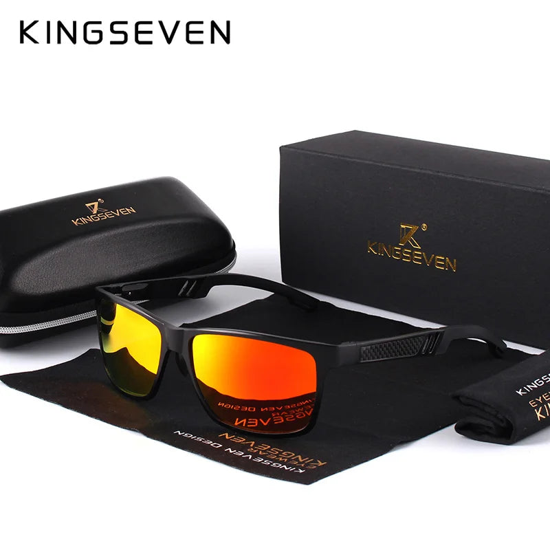 Polarized Rectangle Sunglasses - Brooksandezra
