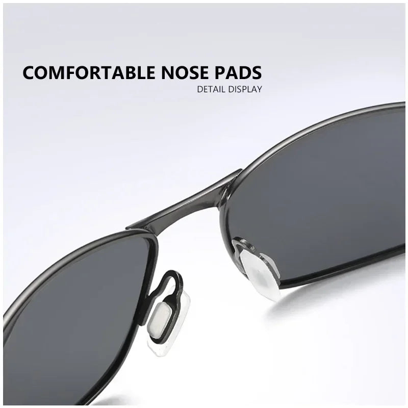Retro Polarised Mirror Sunglasses - Brooksandezra
