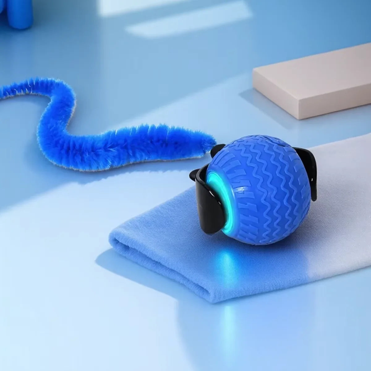 Interactive Rolling Cat Ball Toy