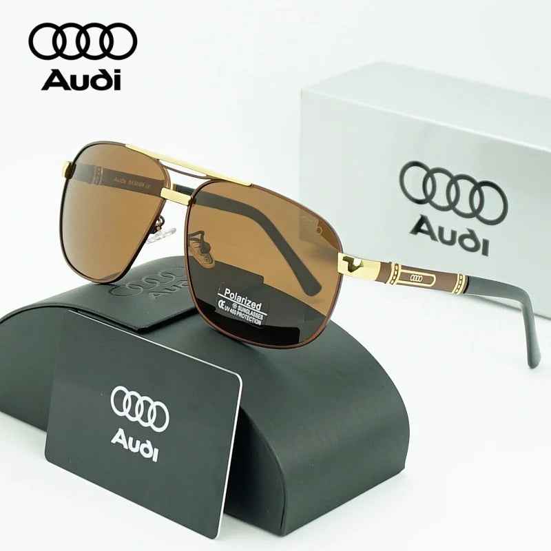 Men's Polarized Pilot Sunglasses – Gift Box Included - Brooksandezra