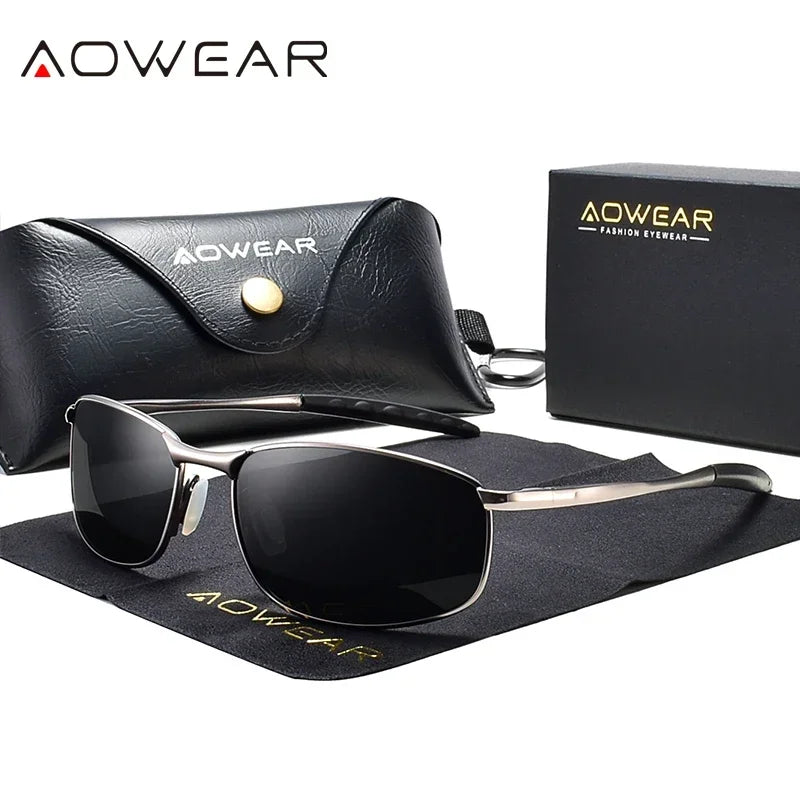 Retro Polarised Mirror Sunglasses - Brooksandezra