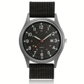 Men's Luminous Dial Quartz Watch - Brooksandezra
