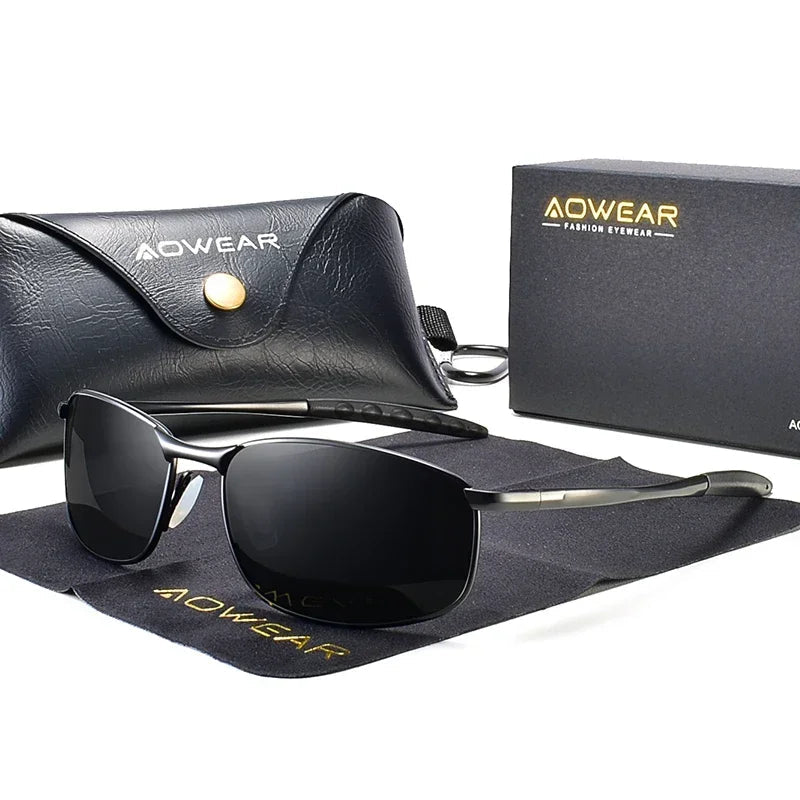 Retro Polarised Mirror Sunglasses - Brooksandezra