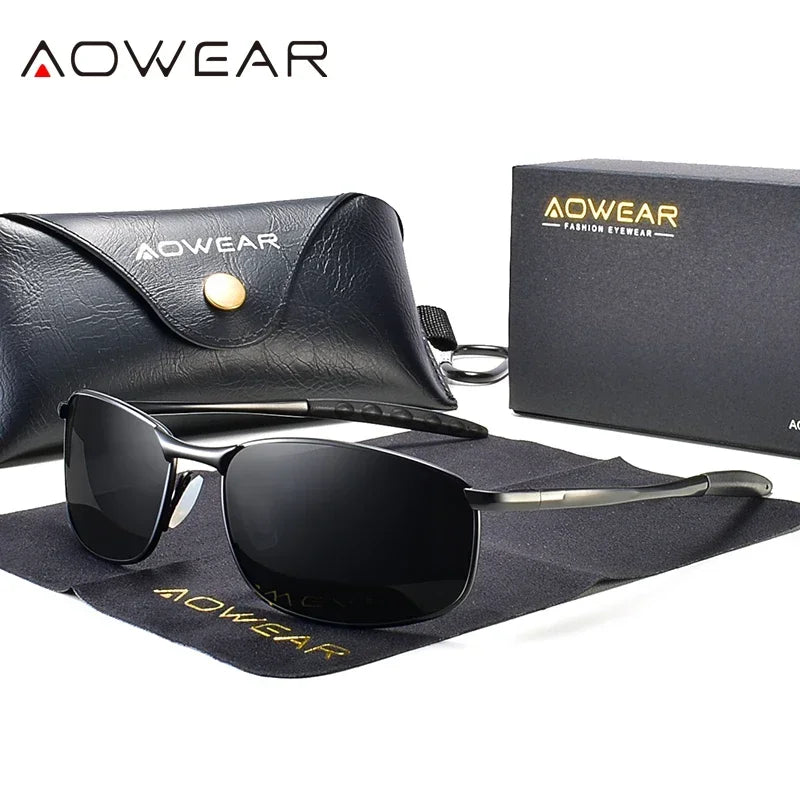 Retro Polarised Mirror Sunglasses - Brooksandezra