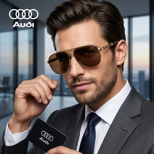 Men's Polarized Pilot Sunglasses - Brooksandezra