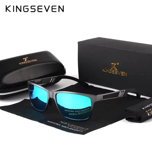 Polarized Rectangle Sunglasses - Brooksandezra