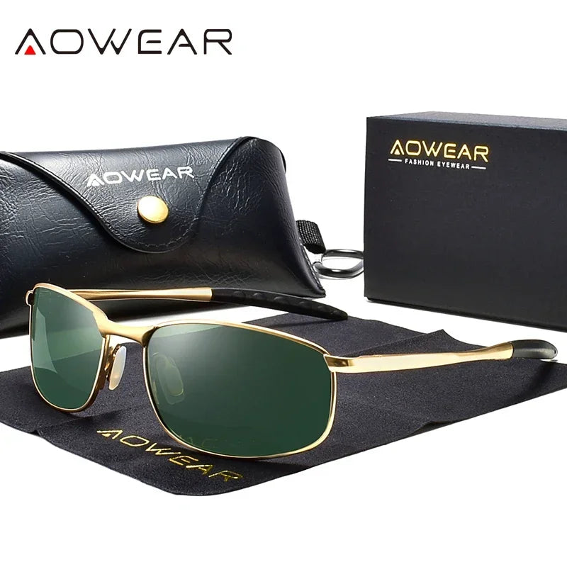 Retro Polarised Mirror Sunglasses - Brooksandezra