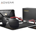 Rectangle Polarized Sunglasses - Brooksandezra