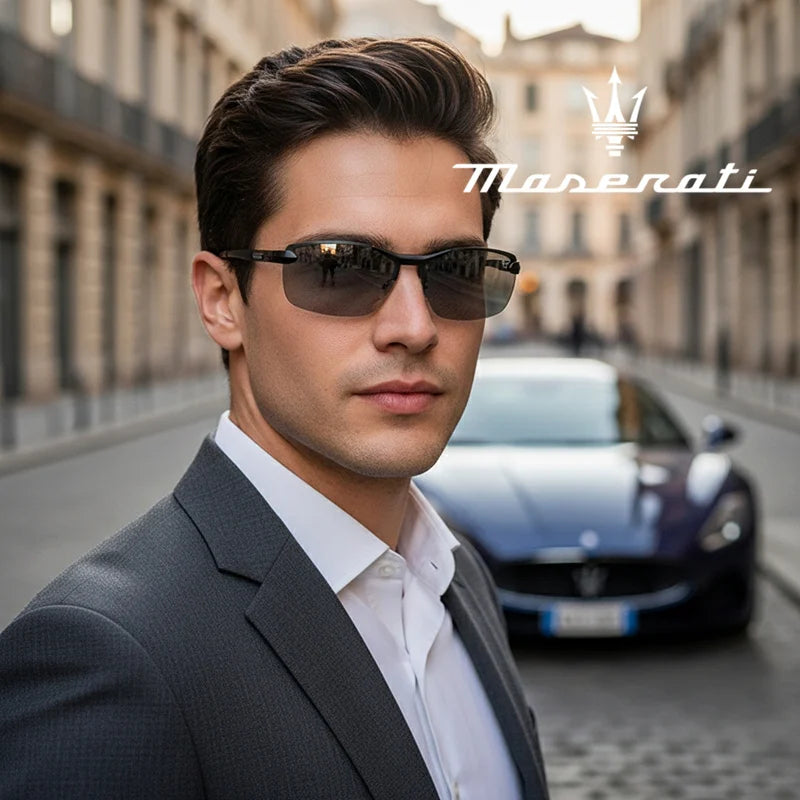Lightweight Semi-Rimless Sunglasses – Day, Night & Photochromic - Brooksandezra
