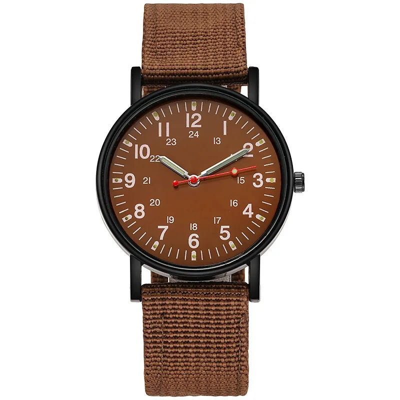 Men's Luminous Dial Quartz Watch - Brooksandezra