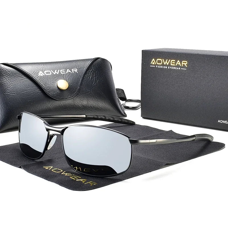 Retro Polarised Mirror Sunglasses - Brooksandezra