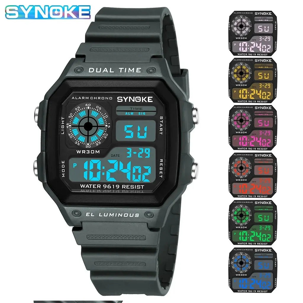 Multifunction Digital Sport Watch - Brooksandezra