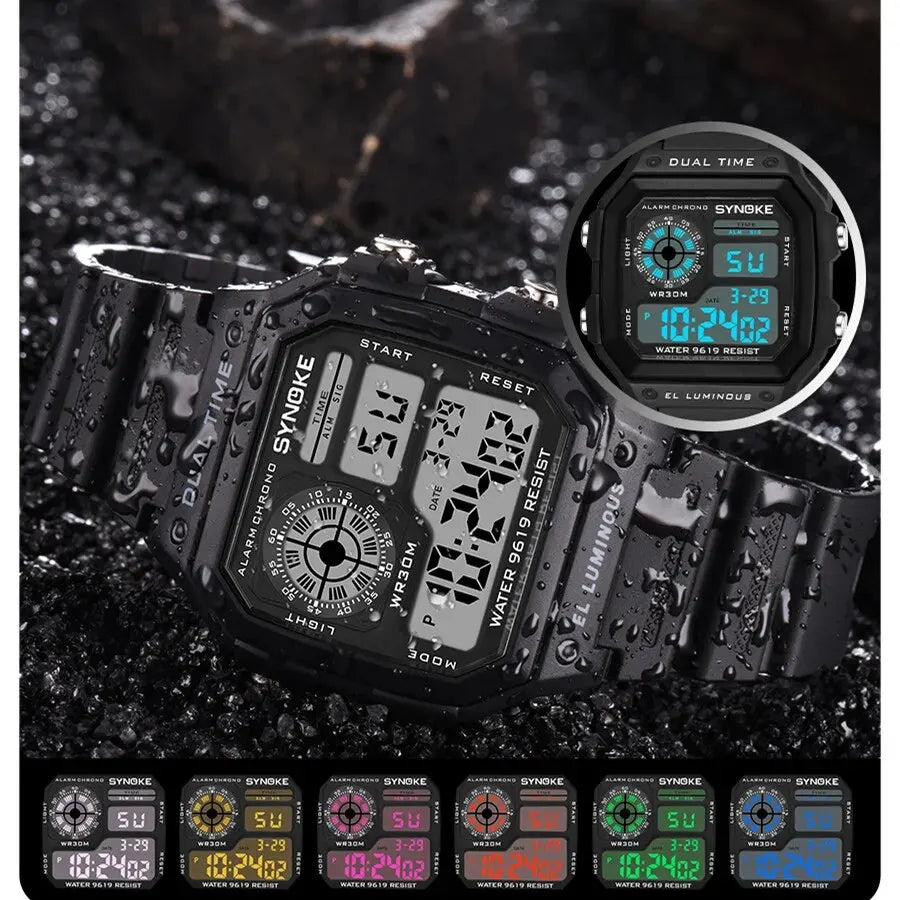 Multifunction Digital Sport Watch - Brooksandezra