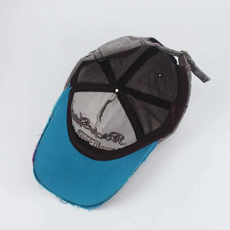 Vintage Washed Baseball Cap – 1969 Embroidery Unisex Snapback - Brooksandezra