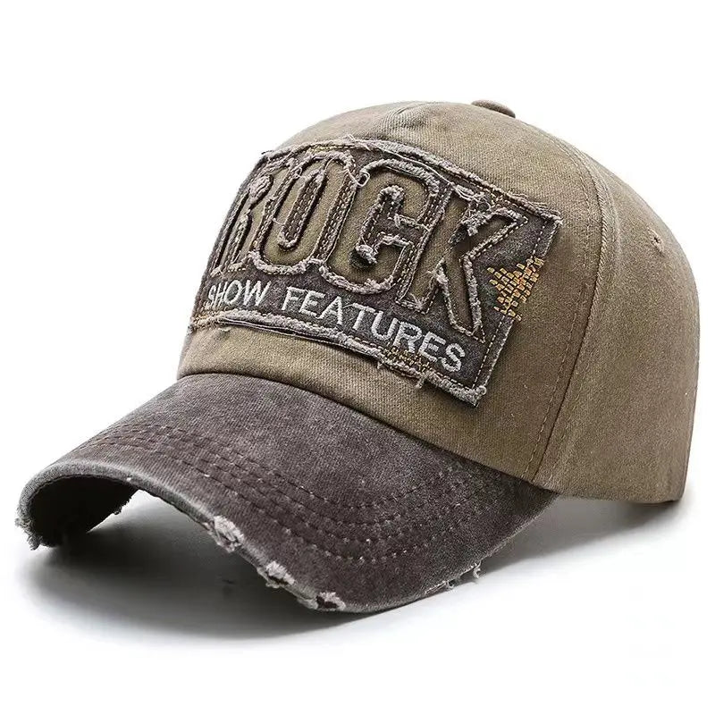 Embroidered Cotton Baseball Cap - Brooksandezra