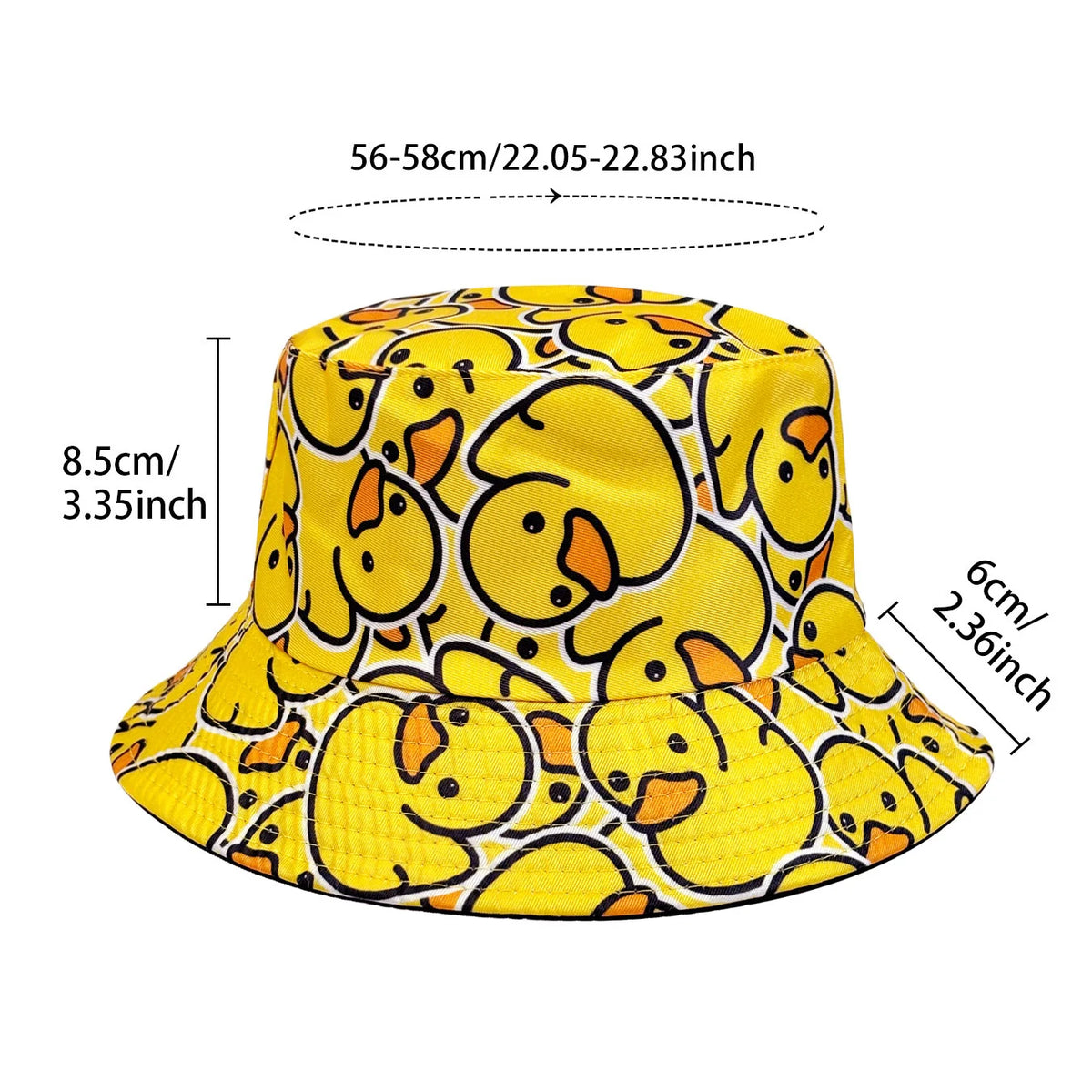 Reversible Print Bucket Hat - Brooksandezra