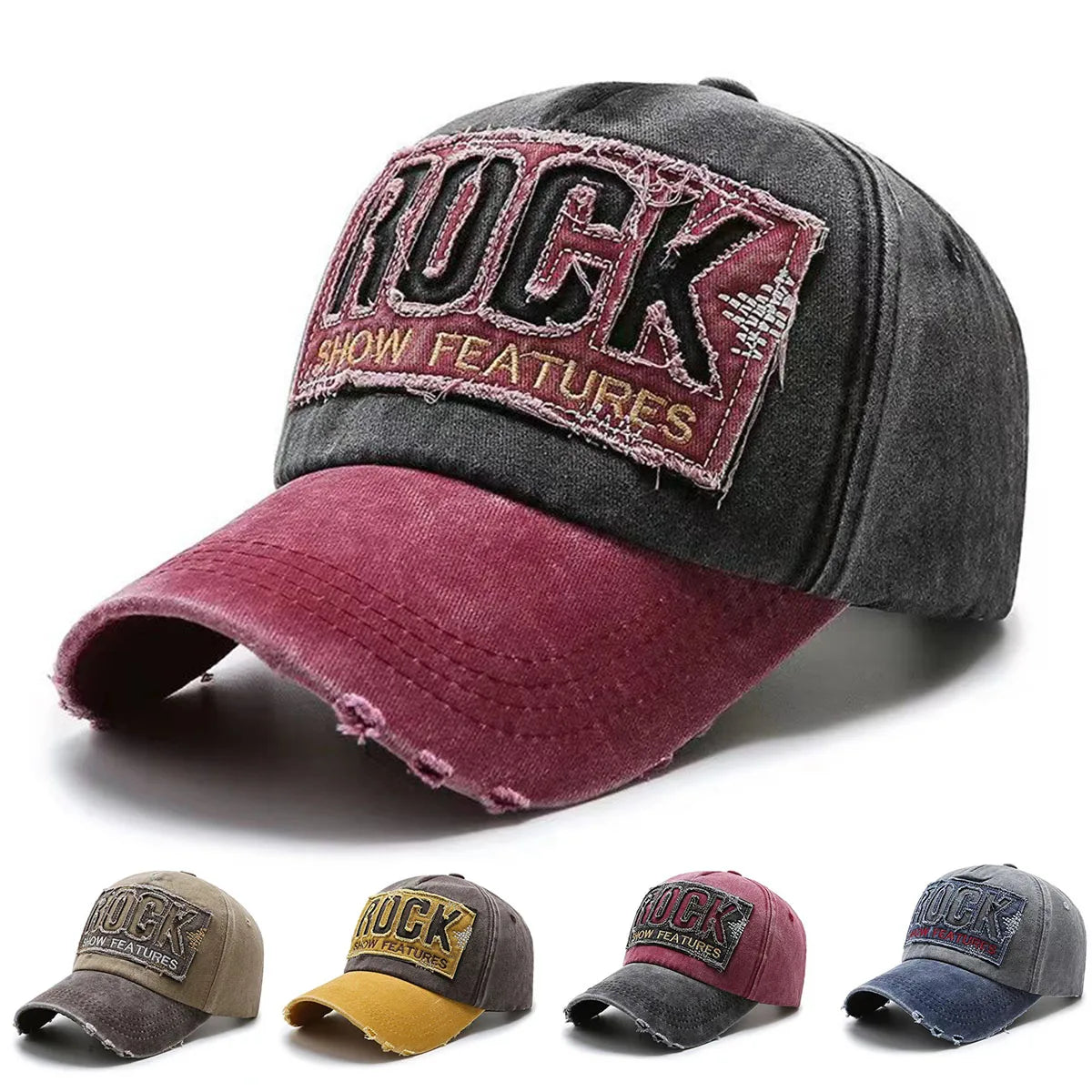 Embroidered Cotton Baseball Cap - Brooksandezra