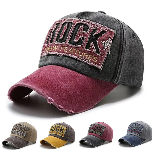 Embroidered Cotton Baseball Cap - Brooksandezra