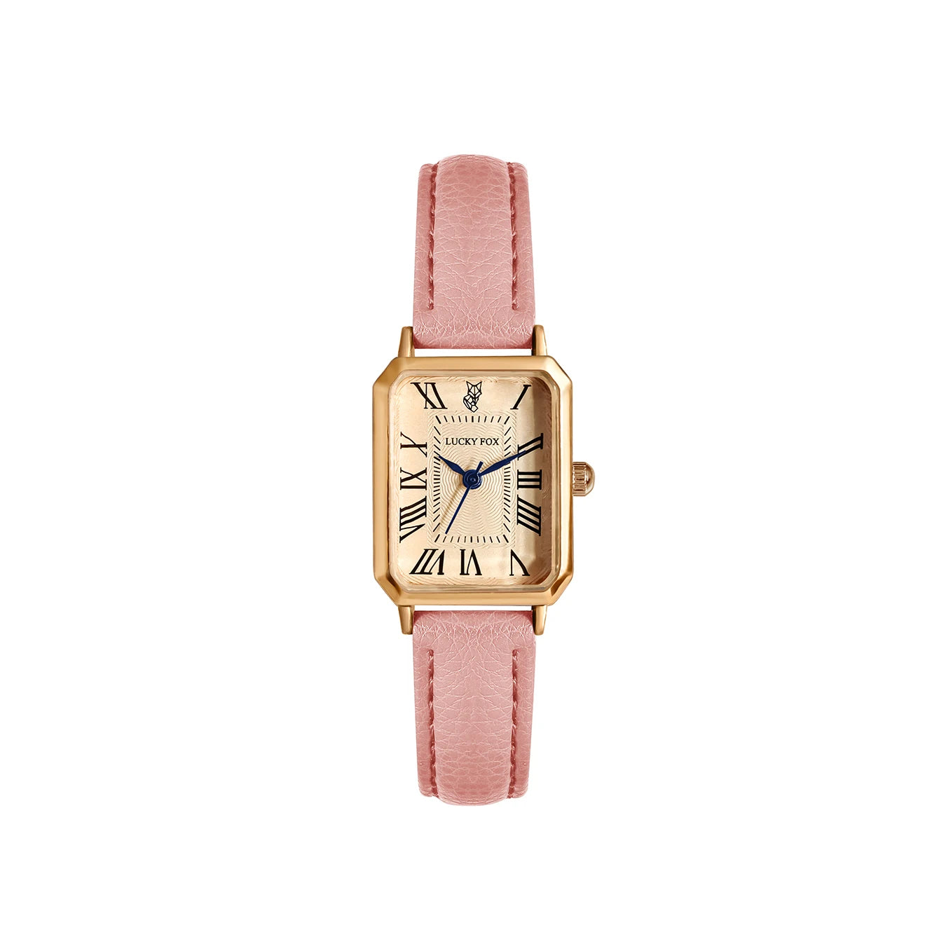 Women's Retro Square Dial Leather Watch - Brooksandezra