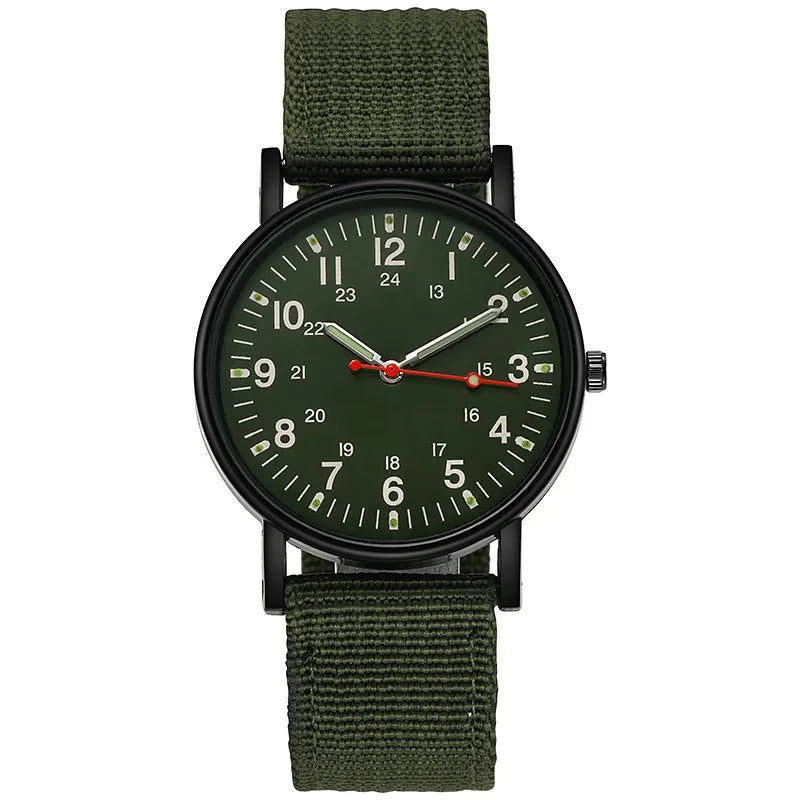 Men's Luminous Dial Quartz Watch - Brooksandezra