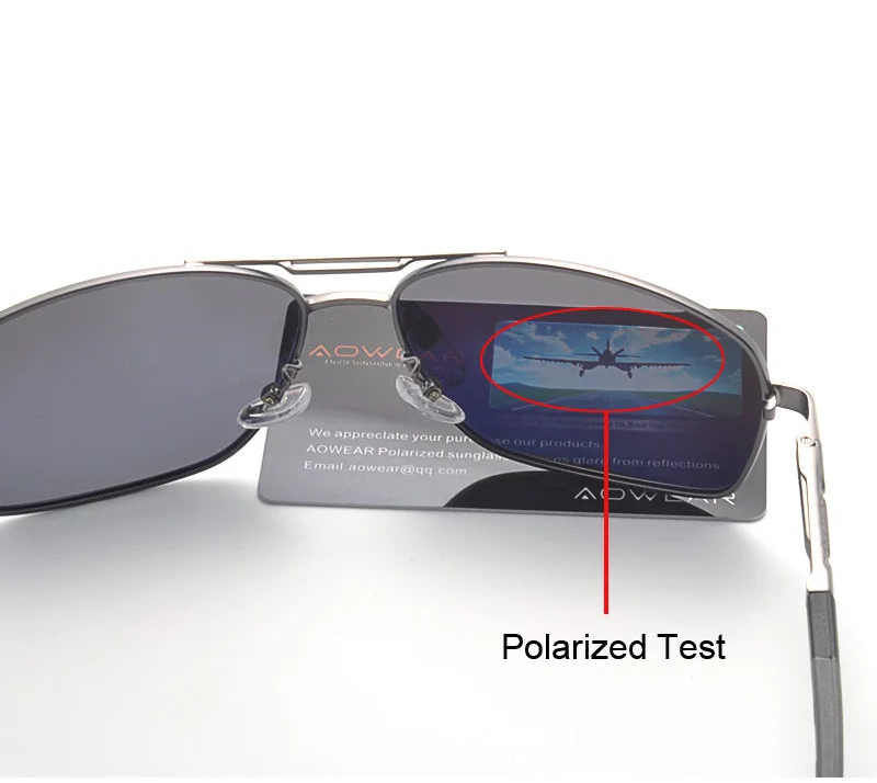 Square Retro Polarized Sunglasses - Brooksandezra